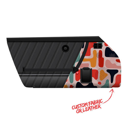 CarBone R-door cards – Custom + phone pocket  + map pocket