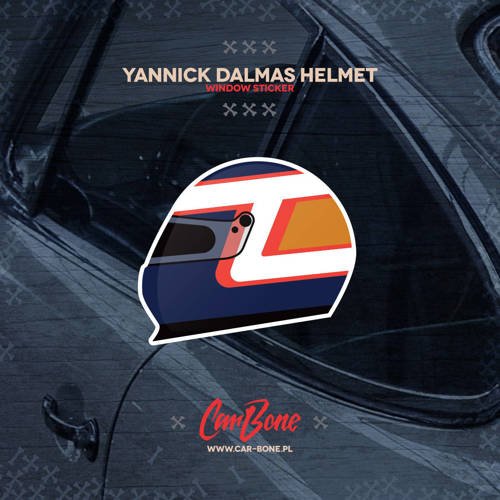 Helmet decal series – Yannick Dalmas